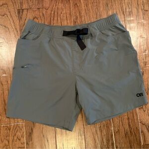 Outdoor Research Men's Ferrosi Shorts 7" Men's Size XL Gray Belted